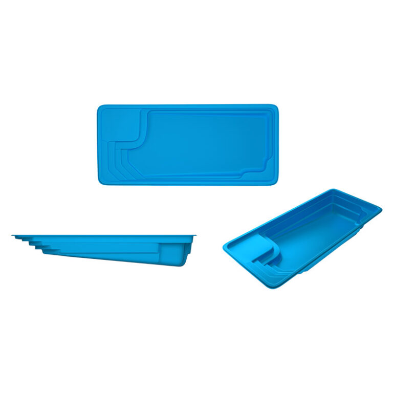 Brunswick fiberglass pool rendering