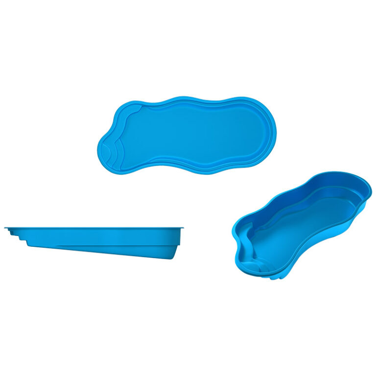 Laguna fiberglass pool rendering