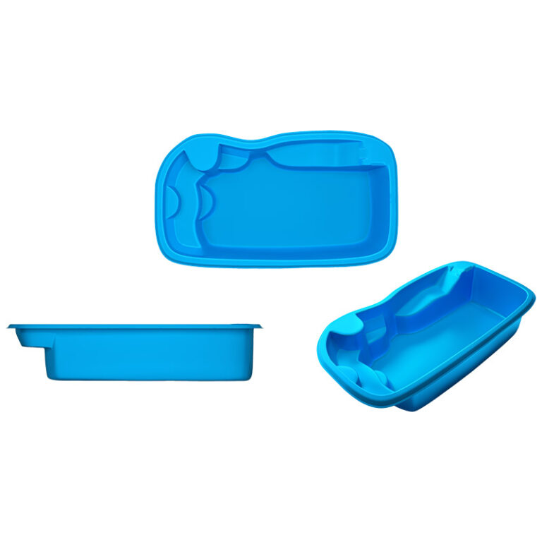 Martinique fiberglass pool rendering