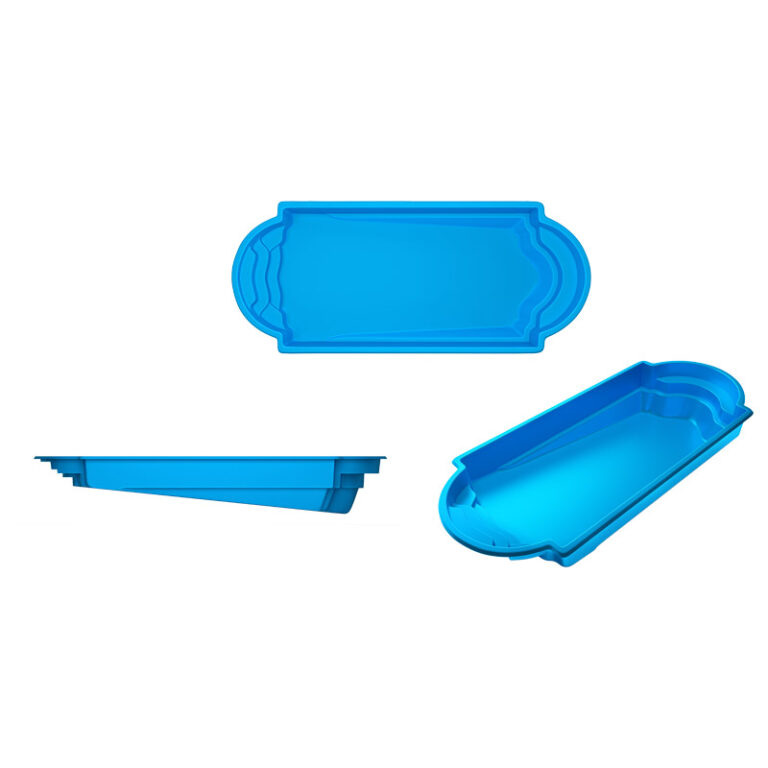 Montego Bay fiberglass pool rendering