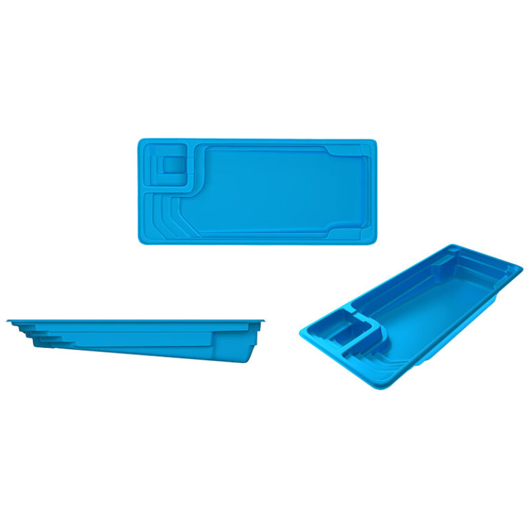 Regal fiberglass pool rendering