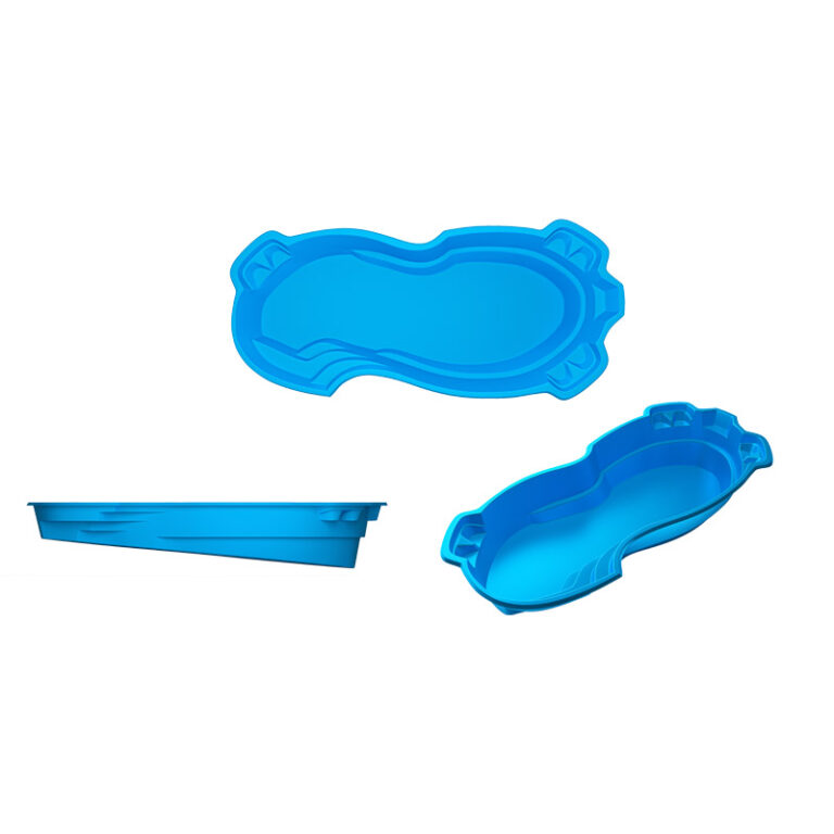 San Lucas fiberglass pool rendering