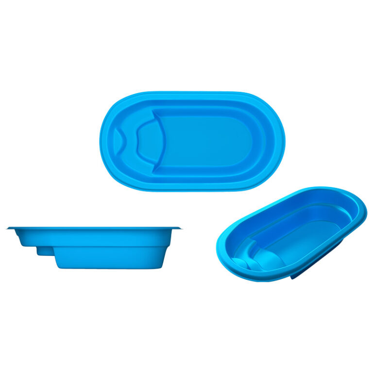 Sonoma fiberglass pool rendering