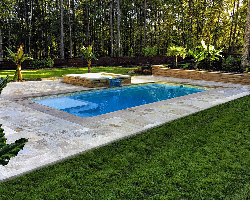 Brunswick fiberglass pool large