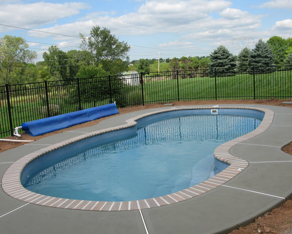 Jamaican fiberglass pool medium