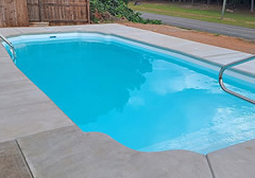 highly rated fiberglass pool customer testimonial