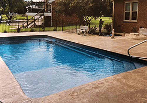 highly rated reviews for fiberglass pool installations