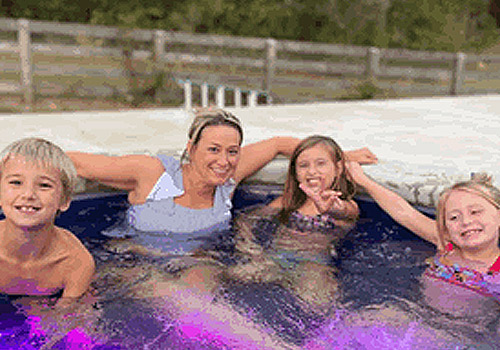 how fiberglass pools elevated these backyards