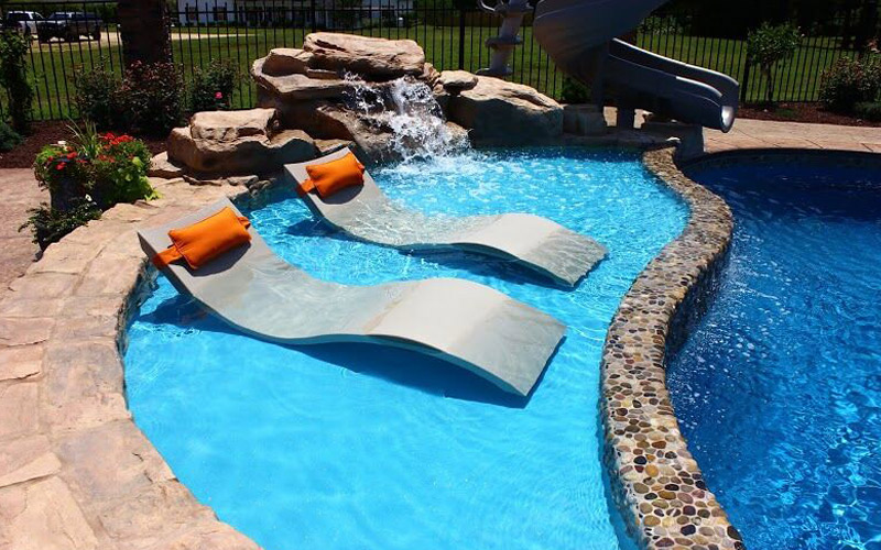 tanning ledges for fiberglass swimming pools near me