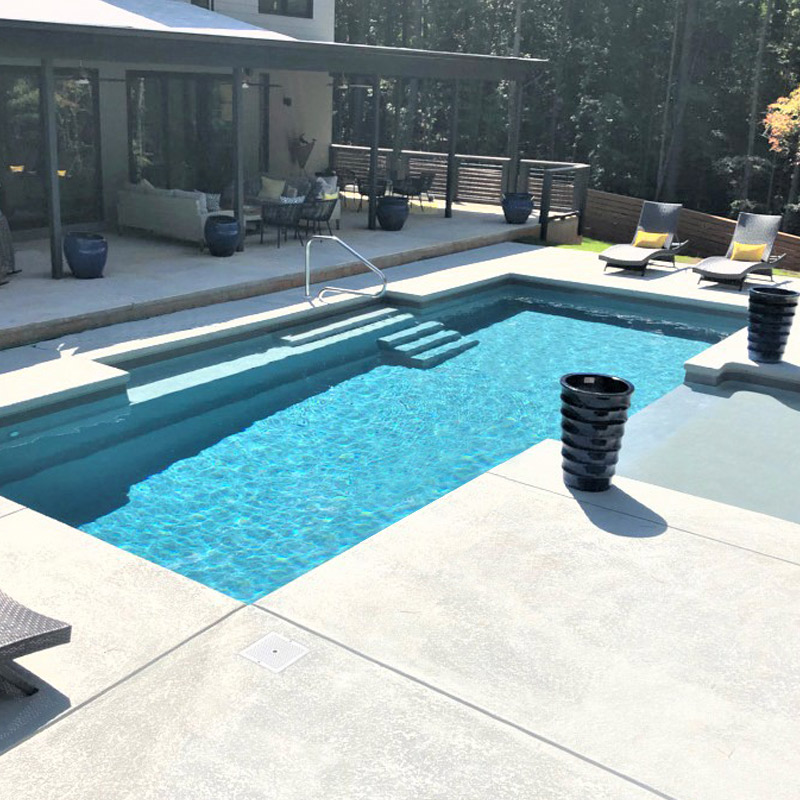 Midland pool model of fiberglass pools