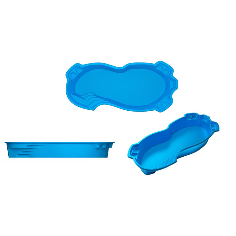 St Thomas fiberglass pool rendering