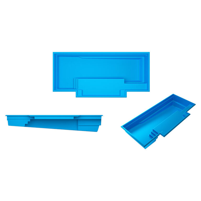 Legend fiberglass pool rendering