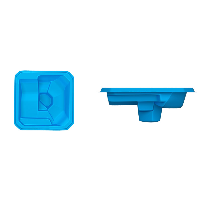 7' Square Spa design by Tallman