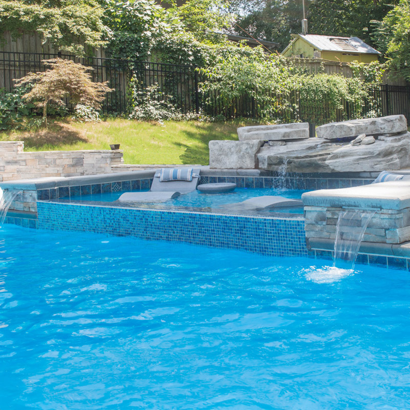 TL5 Rectangle Fiberglass Tanning Ledge for sale