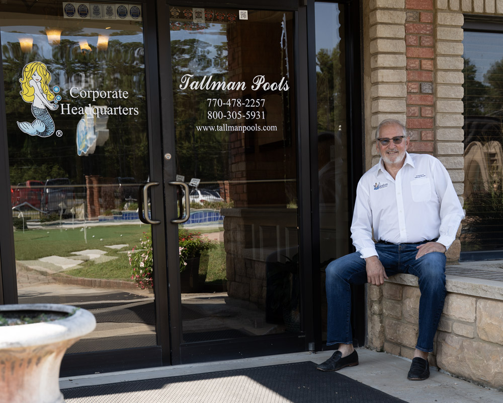 Ed Tallman owner fiberglass pools