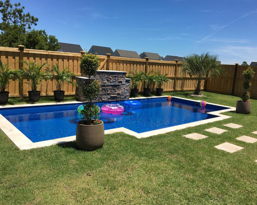 Columbia SC fiberglass pool installation