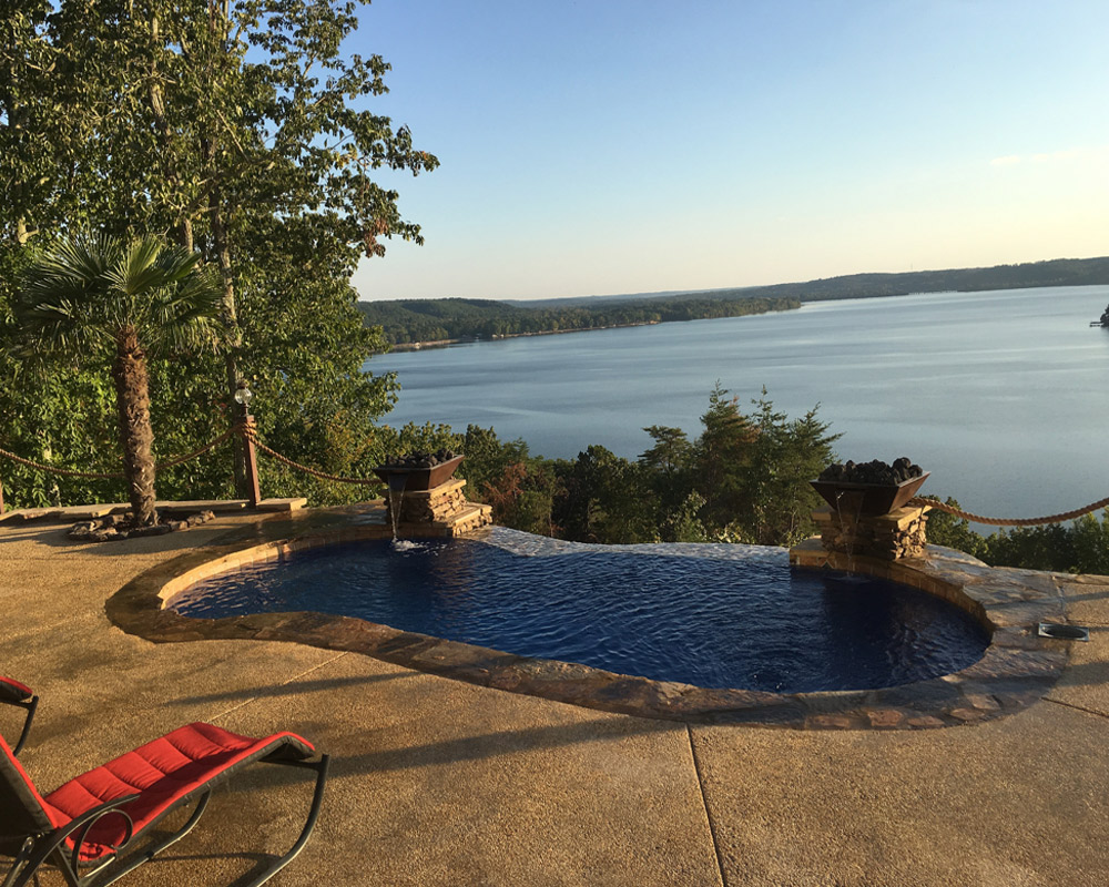 Louisville KY fiberglass pool installation