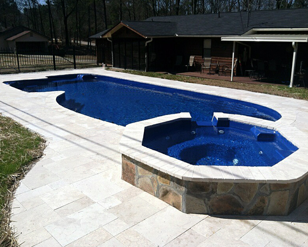 backyard fiberglass pools Lexington KY