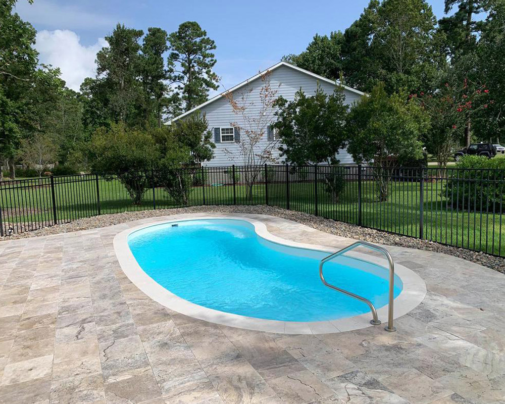 fiberglass pool designs Raleigh NC