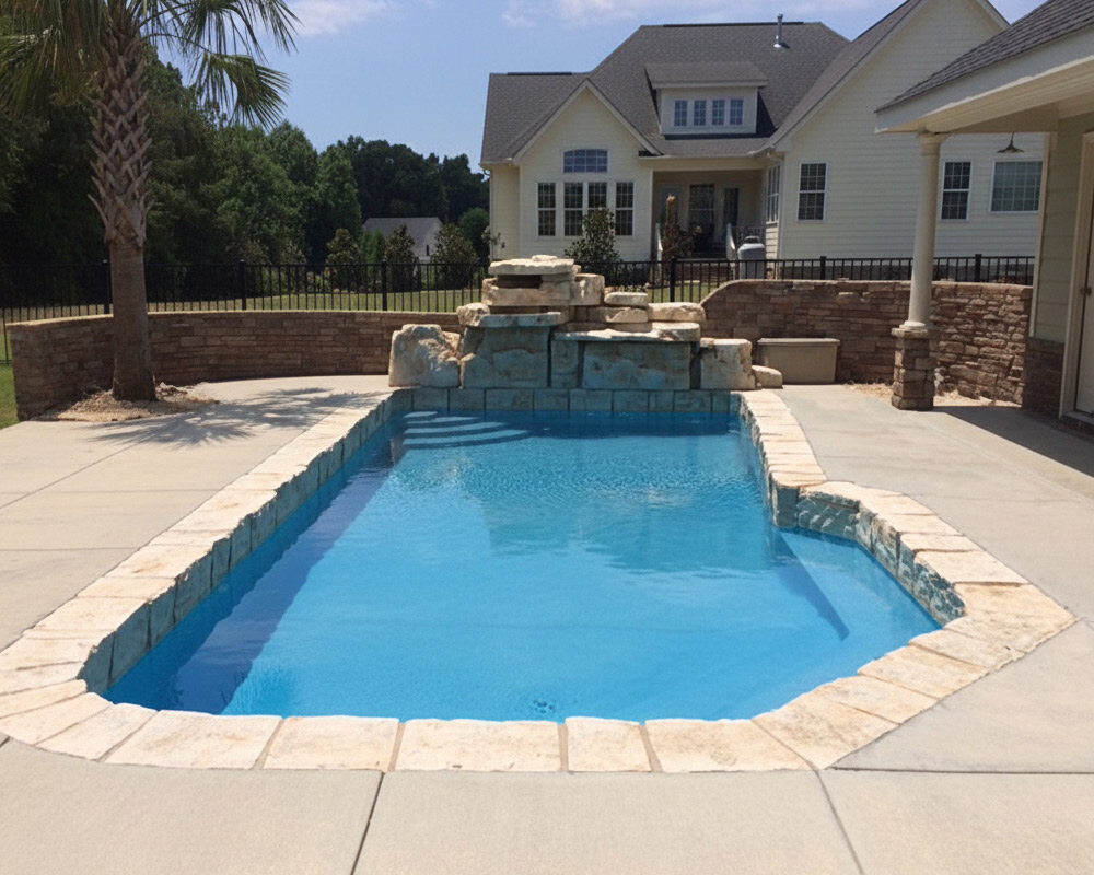 inground fiberglass pools Biloxi MS