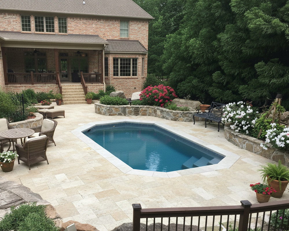 inground fiberglass pools Louisville